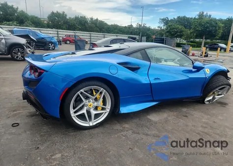 2022 Ferrari F8 Tributo из США, поврежденный, VIN ZFF92LLA2N0272257